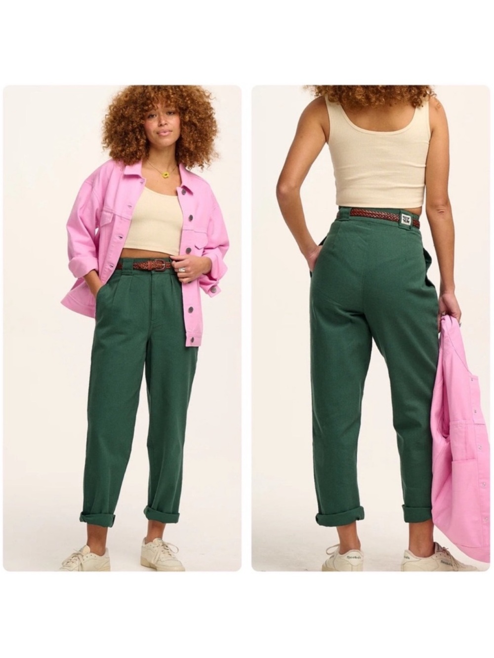Lucy and Yak Addison tapered twill